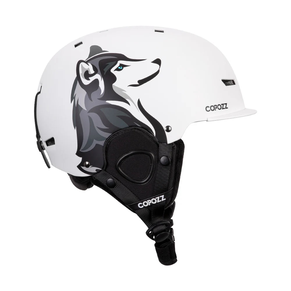 New Ski helmet Cartoons Half-covered Anti-impact Safety Helmet Cycling Sports Helmet For Adult and Kids