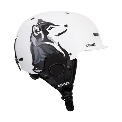 New Ski helmet Cartoons Half-covered Anti-impact Safety Helmet Cycling Sports Helmet For Adult and Kids