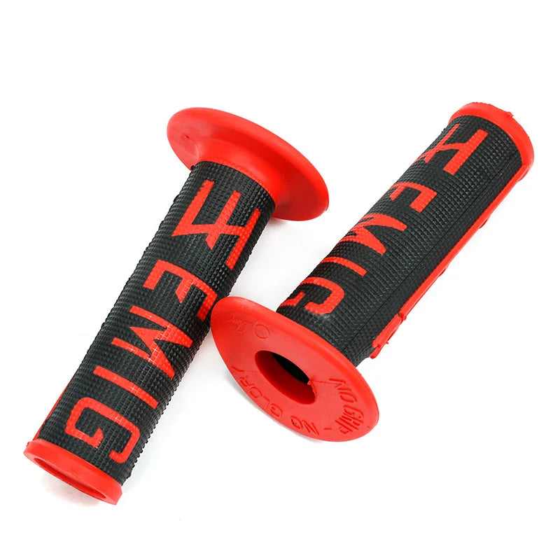 Motocross Accessories Motorcycle Grips - Enduro Cross Handle Cuffs for GEL GP MX - 9 Color Rubber Handlebar Protection