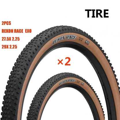 2PCS MAXXIS 29 MTB Bicycle Tire 27.5x2.25 29x2.25 REKON RACE EXO Tires Anti Puncture Tyre MAXXIS MTB Bike Off-road Downhill Tire