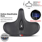 WEST BIKING Bicycle Saddle Waterproof Widened Thickened Cushion Ergonomic MTB Road Bike Seat Shock Absorption Cycling Saddles 126 Black CHINA