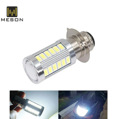 1X PX15D P15D 33 SMD H6M LED Ba20d 5630 33 LED Fog light Lamp Auto Motorcycle/Motor Bike/ Headlights High/Low Beam Bulb 12V
