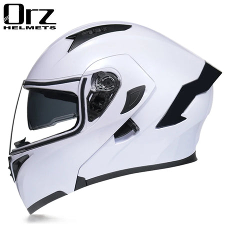 Flip Up Motorcycle Helmet Double lens full face helmet High quality DOT approved