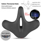 WEST BIKING Bicycle Saddle Waterproof Widened Thickened Cushion Ergonomic MTB Road Bike Seat Shock Absorption Cycling Saddles 127 Black CHINA
