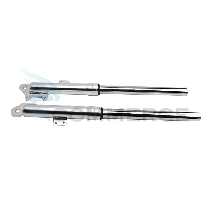 Heavy-duty-silver-metal-front-suspension-forks-replacement-kit-for-pocket-bikes