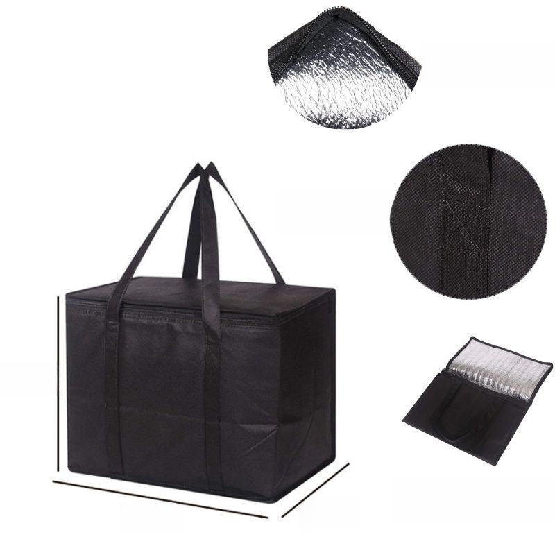 Heavy Duty Insulated Delivery Bag for Hot and Cold Food