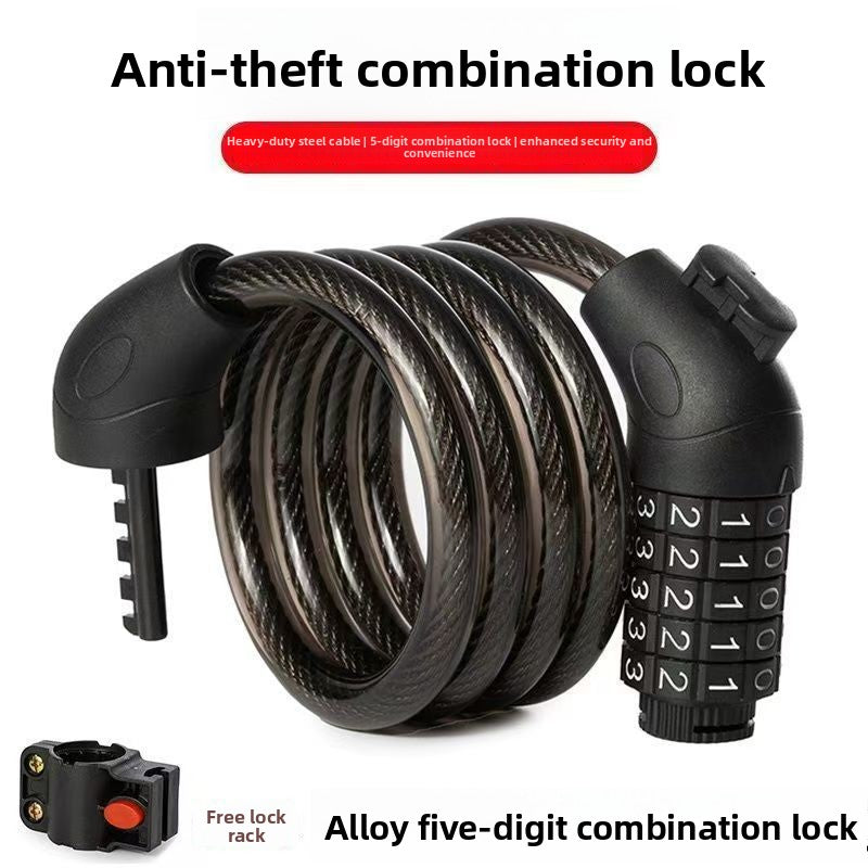 Heavy Duty Steel Cable Bike Lock