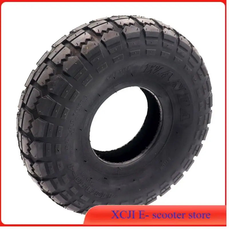 Heavy duty 4.10/3.50-4 replacement tire with inner tube