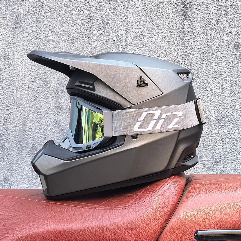 Heavy duty ABS riding helmet