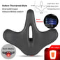 WEST BIKING Bicycle Saddle Waterproof Widened Thickened Cushion Ergonomic MTB Road Bike Seat Shock Absorption Cycling Saddles 127 Black set CHINA