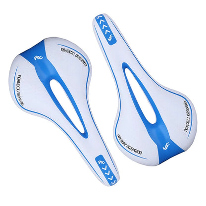 Cycling Seat Saddle Soft Bicycle Pad Saddle Ergonomic Shock MTB Road Bike Silicone Skid-proof Seat Quality Leather Cushion