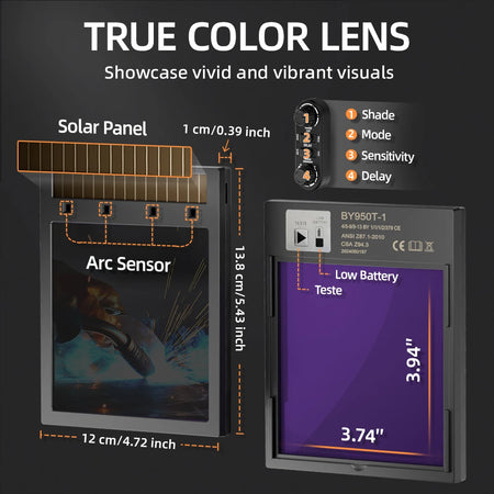   ANDELI True Color Welding Helmet