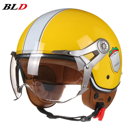   Motorcycle Helmet Jet with Visor