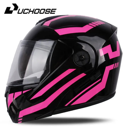   New Full Face Racing Motorcycle Helmet with Double Sun Visor
