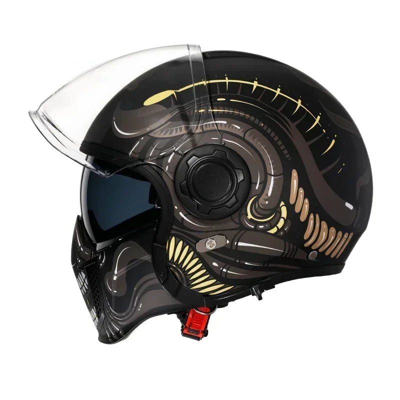   Modular Motorcycle Helmet Full Face Open Face Retro Helmets