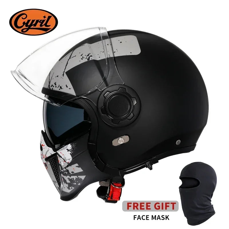   Modular Motorcycle Helmet Full Face Open Face Retro Helmets