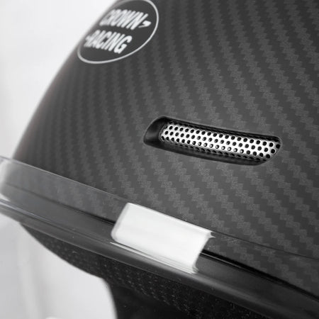   Retro-Style Motorcycle Helmet for Men and Women