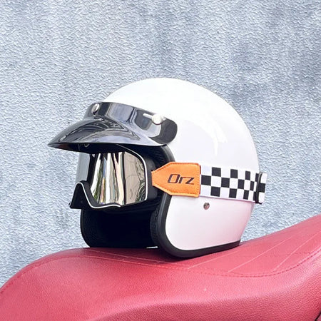   Motorcycle Half Open Face Four Seasons Helmet
