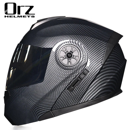   Full Face Motorcycle Helmet with Double Sun Visor
