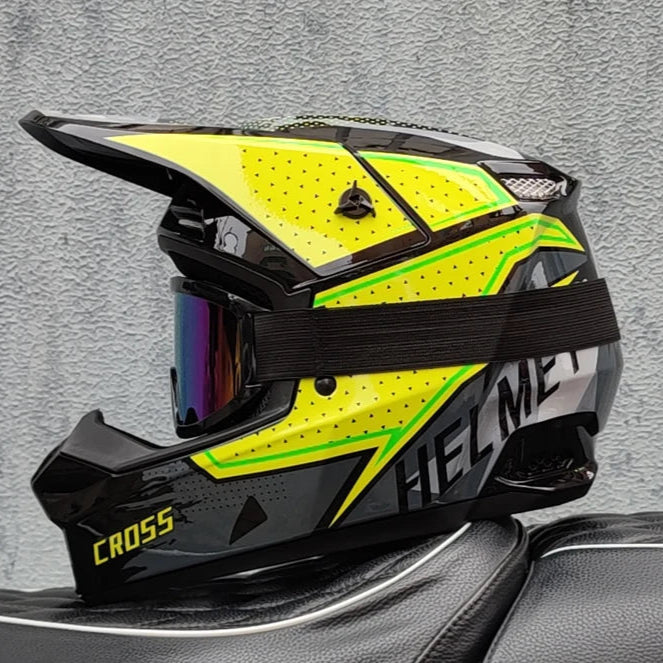   Versatile Off-Road Motorcycle Helmet