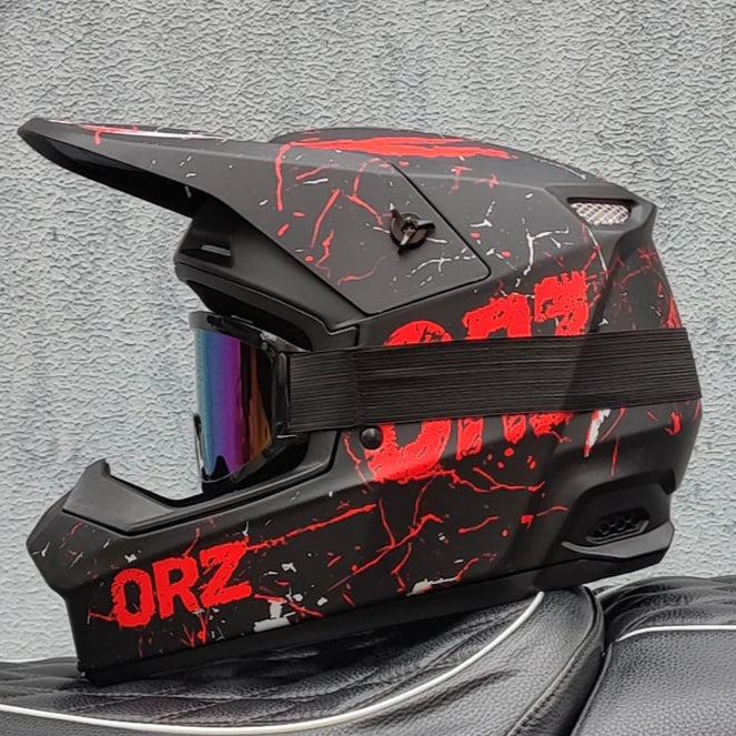   Versatile Off-Road Motorcycle Helmet