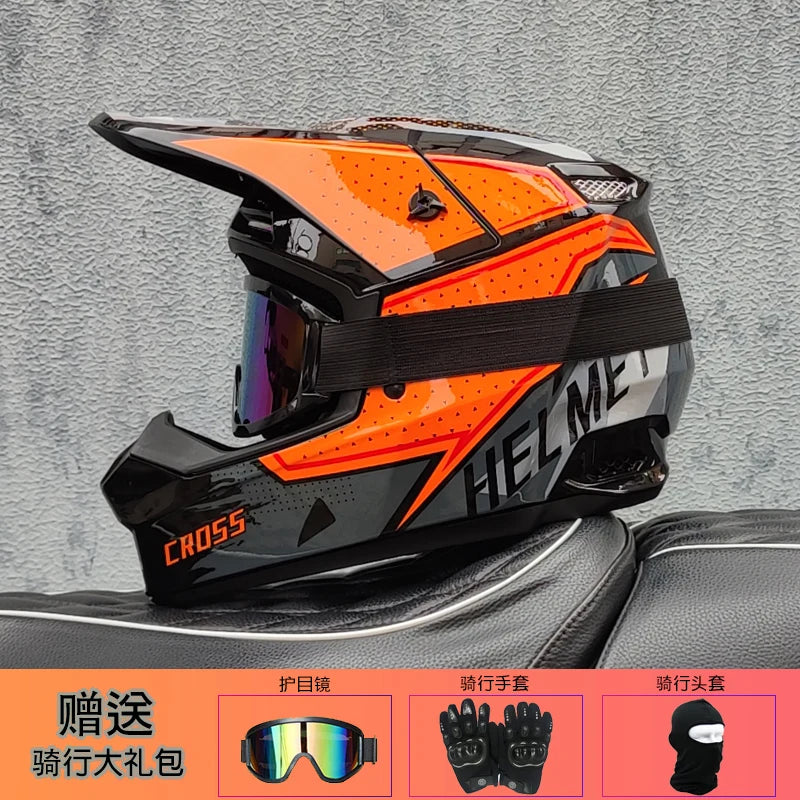   Versatile Off-Road Motorcycle Helmet