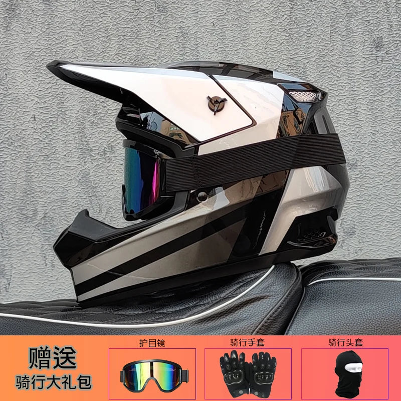   Versatile Off-Road Motorcycle Helmet
