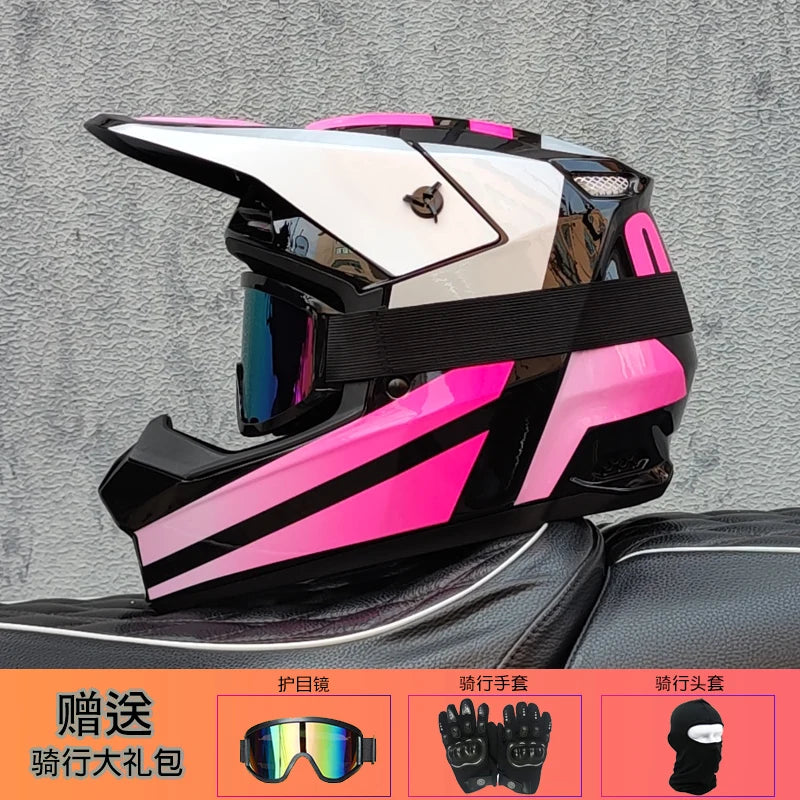   Versatile Off-Road Motorcycle Helmet