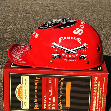   Motorcycle Helmet MTB Unisex Retro Vintage Half Face