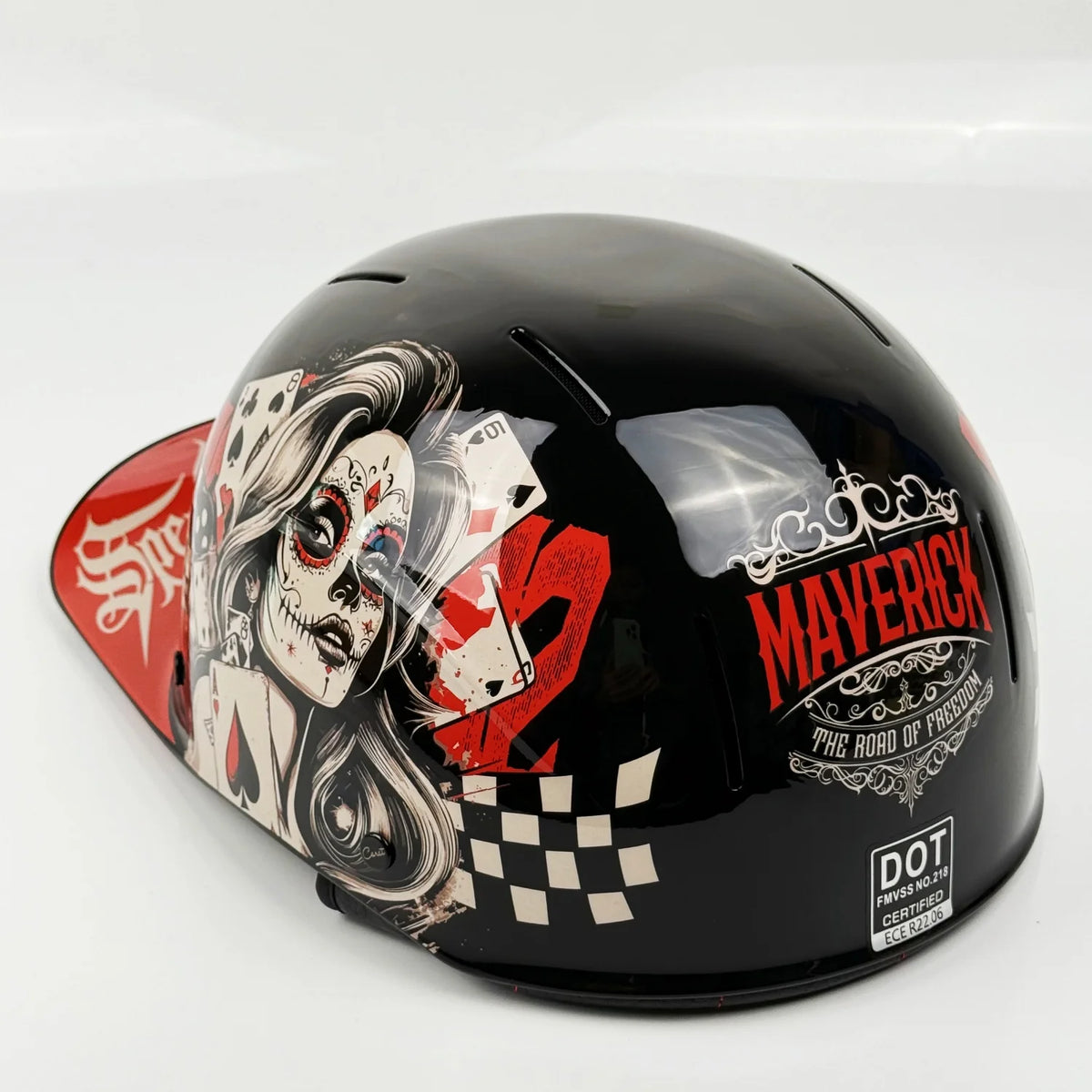   Vintage Half Helmet Motorcycle Helmet