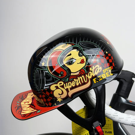   Vintage Half Helmet Motorcycle Helmet