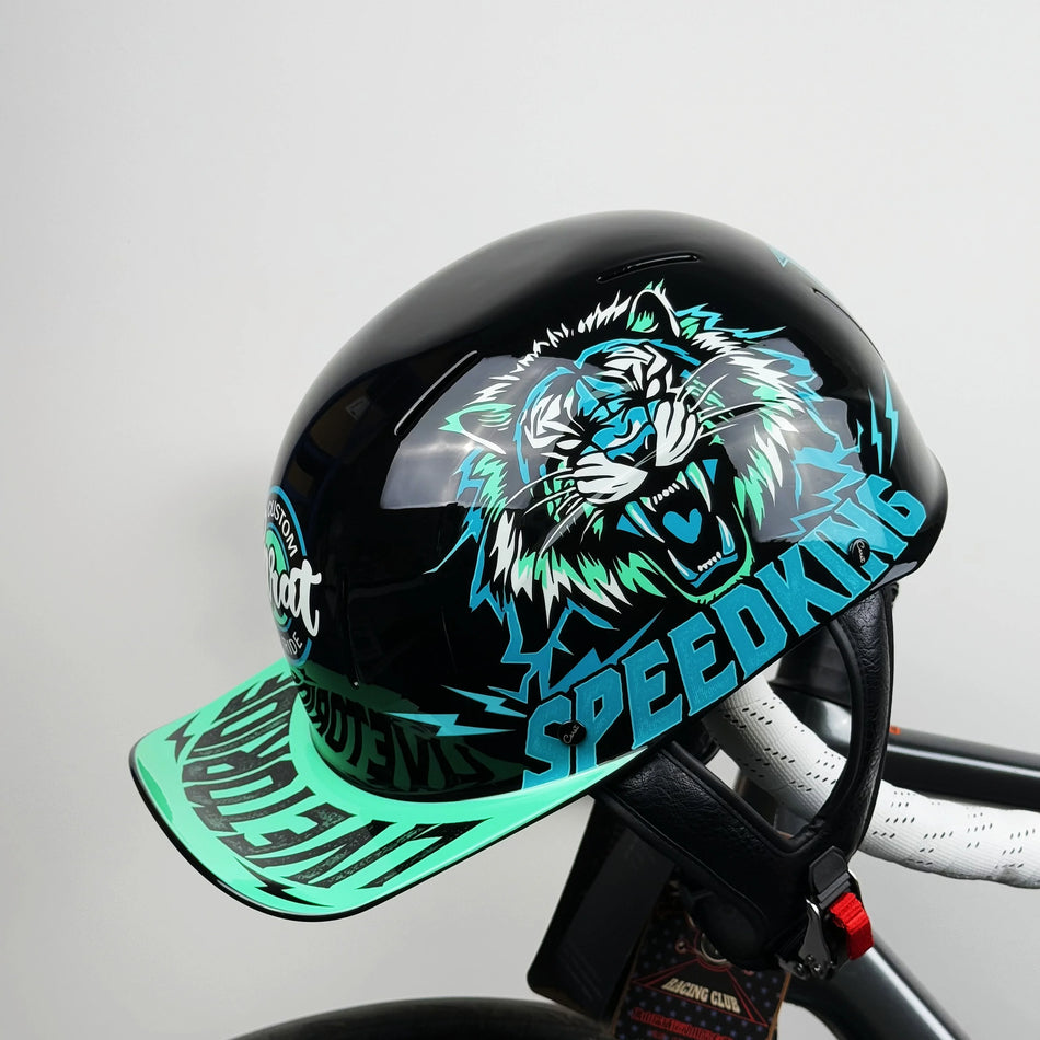   Vintage Half Helmet Motorcycle Helmet