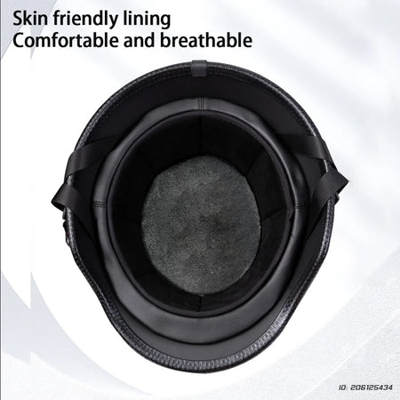   Motorcycle Open Face Helmet - Retro Safety Half Face Helmet