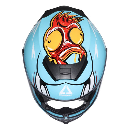   TRIANGLE Motorcycle Helmet Kids - Safety Full Face DOT ECE Approved