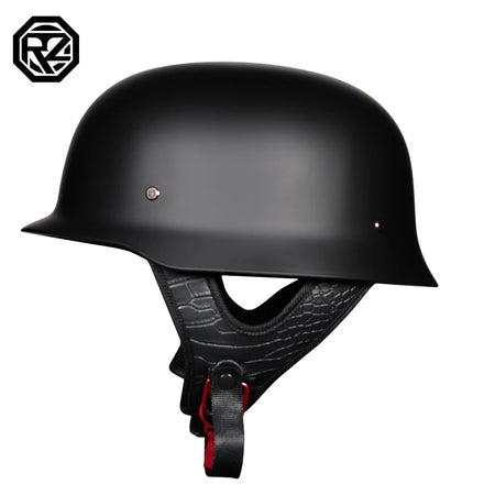   German Style Open Face Retro Motorcycle Helmet