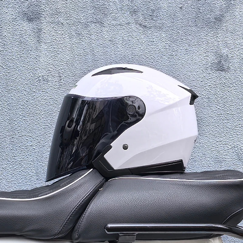   Four Seasons Motorcycle Helmet with Double Lens