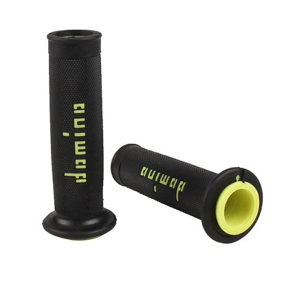 7/8 "22 24mm Motorcycle Grips Handle Bar For KTM YAMAHA Universal Pit Bike Motocross Motorbike Rubber GEL Domino Grip 9 Colors black yellow