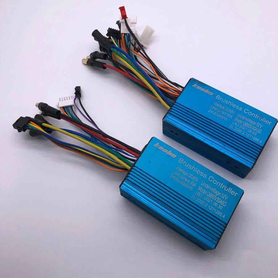 WW 60V30A Sine Wave Brushless Controller 1200W Hall Motor Kaabo Wolf Warrior Electric Scooter Accessories