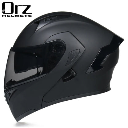 Flip Up Motorcycle Helmet Double lens full face helmet High quality DOT approved