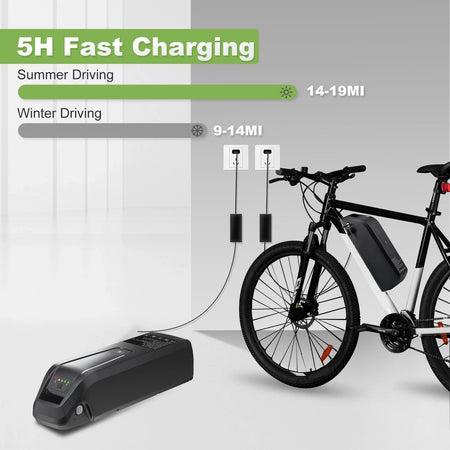 High-Capacity Hailong Battery Pack for Electric Bicycles