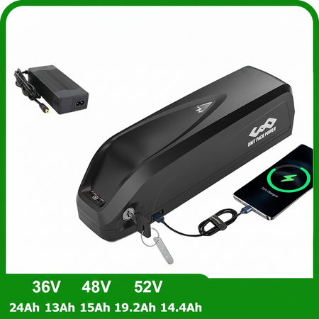 High-Capacity Lithium E-Bike Battery