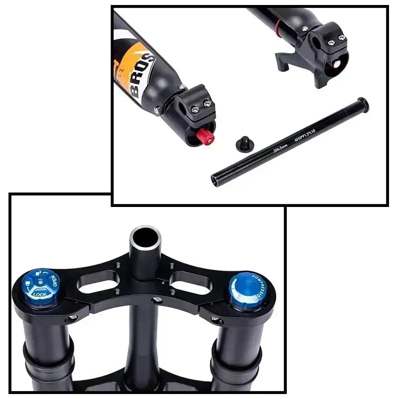 High-Performance Aluminum Alloy Downhill Fork for 26 27.5 29 Inch Wheels