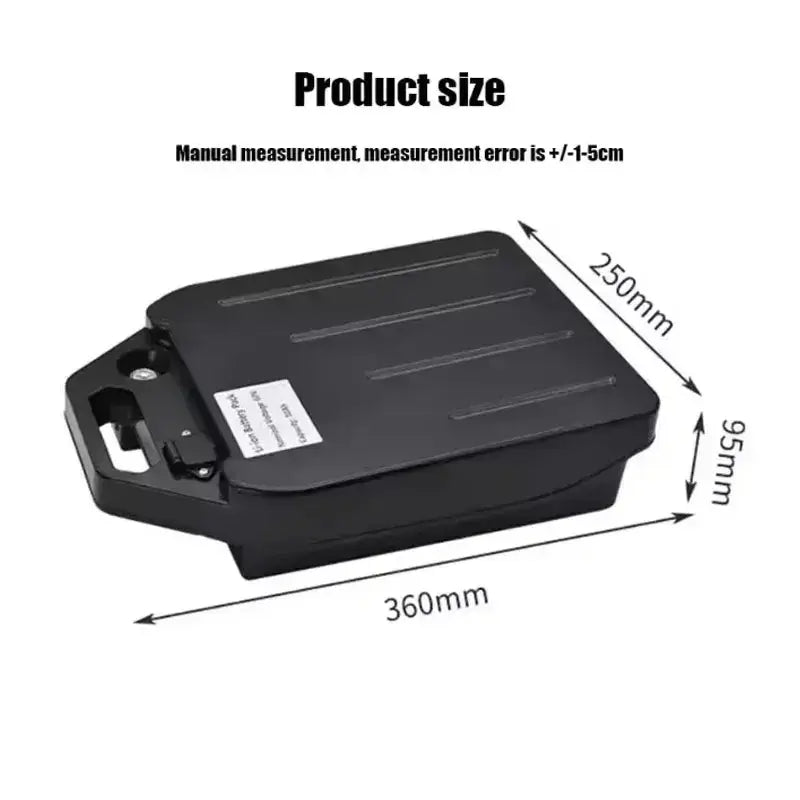 60V 20Ah-40Ah Li-ion Battery Pack for 2000W Harley Citycoco Electric Scooter Includes Free Charger dimensions 360mm x 250mm x 95mm