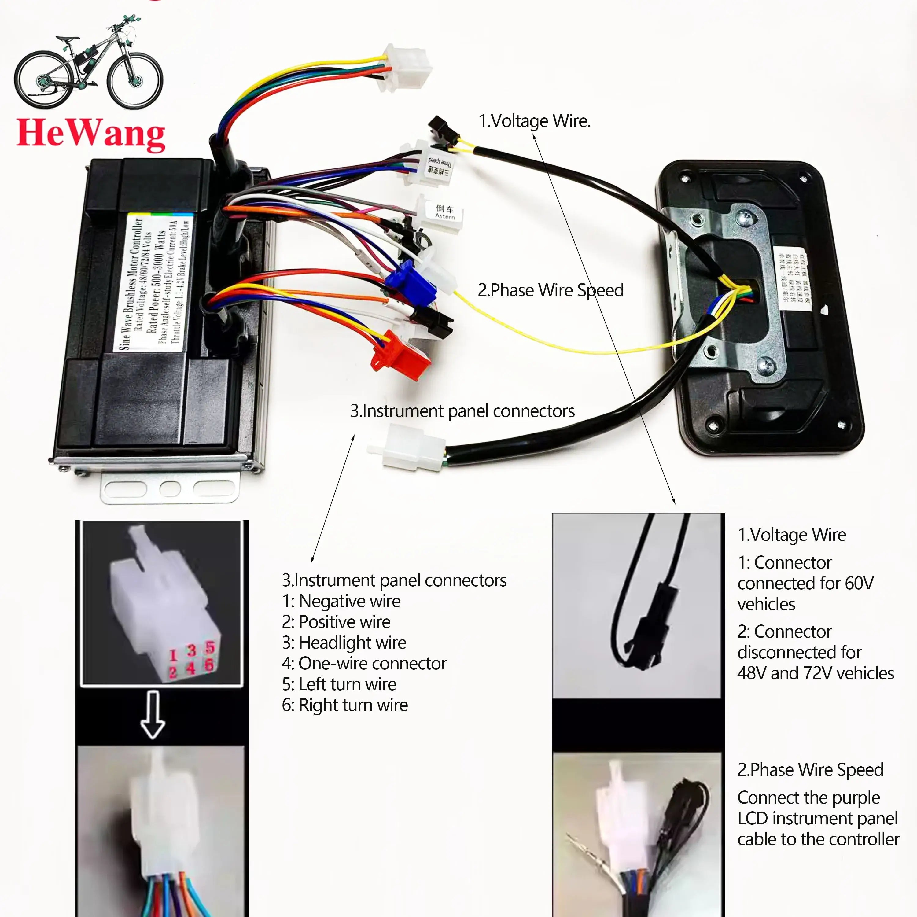 High-Power Brushless Motor Controller Kit with LCD Display