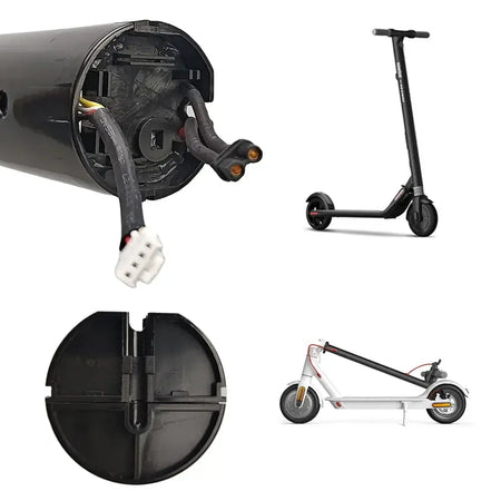 36V 5200mAh Battery Pack for Ninebot Segway ES1 ES2 ES3 ES4 Electric Scooters internal wiring and scooter model images