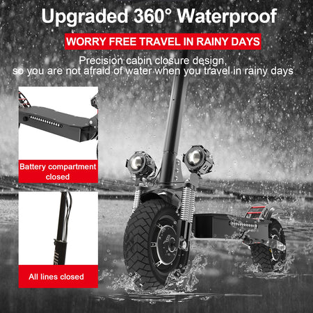 High-Speed Electric Scooter for Daily Commuting