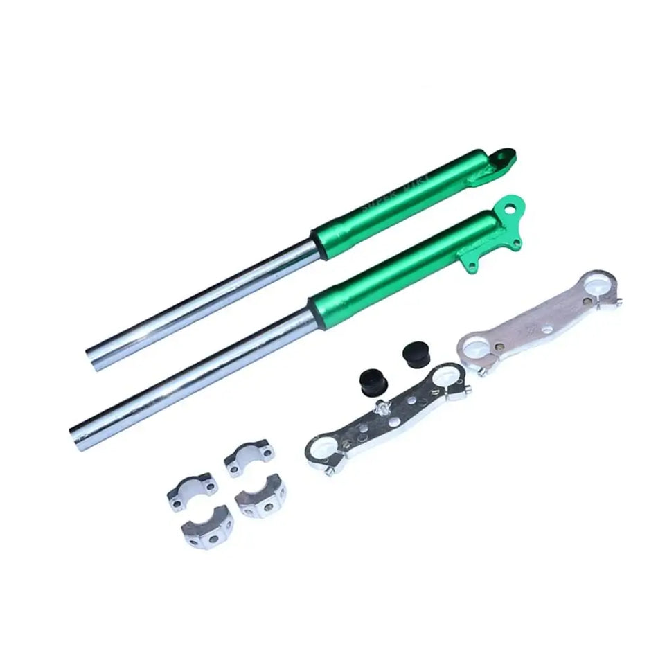 High-Tension Spring Front Suspension for 2-Stroke Mini Dirt Bike