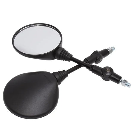 High-quality universal motorbike mirror with sleek black finish