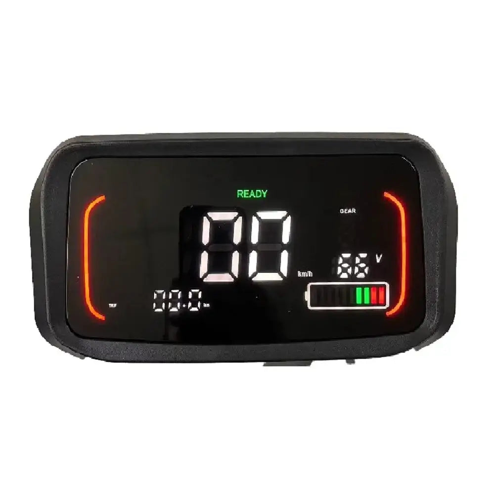 High-speed digital LCD display showing 199KM/h for electric motorcycles