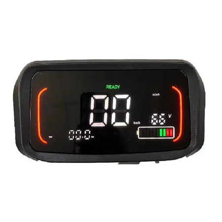 High-speed digital LCD display showing 199KM/h for electric motorcycles